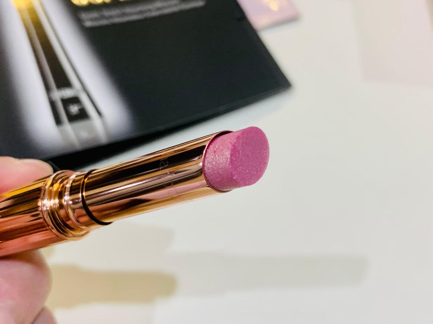 ピロートーク ダイヤモンド ラッキーダイヤモンド リップスティック/Charlotte Tilbury/口紅を使ったクチコミ(1枚目)