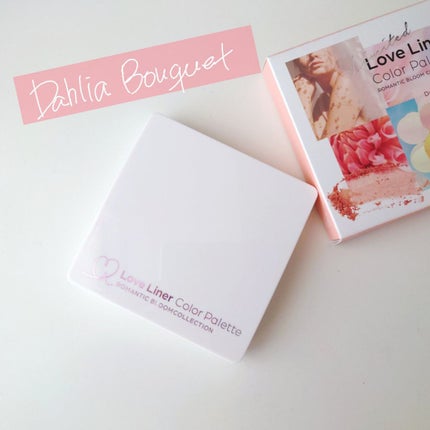 ラブ・ライナー アイカラーパレット ロマンティックブルームコレクション<アイシャドウ>/ラブ・ライナー/アイシャドウパレットを使ったクチコミ(1枚目)