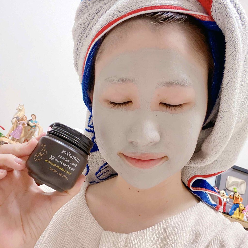 スーパーヴォルカニック ポア クレイマスク/innisfree/洗い流すパック・マスクを使ったクチコミ(1枚目)