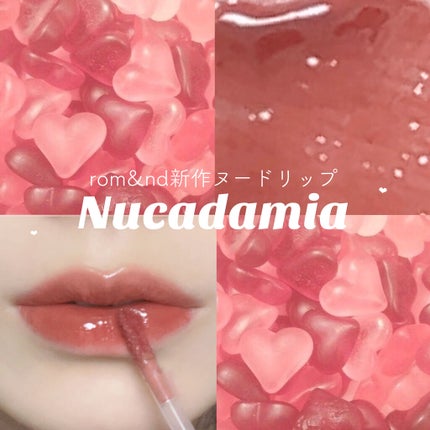 ジューシーラスティングティント/rom&nd/リップティントを使ったクチコミ(1枚目)