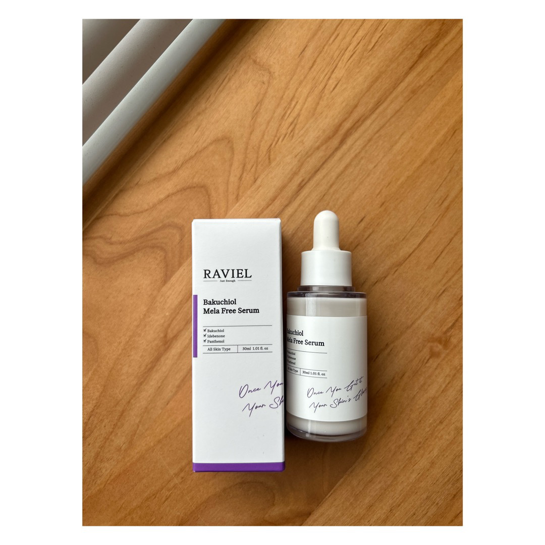バクチオールメラフリーセラム/RAVIEL/美容液を使ったクチコミ（1枚目）