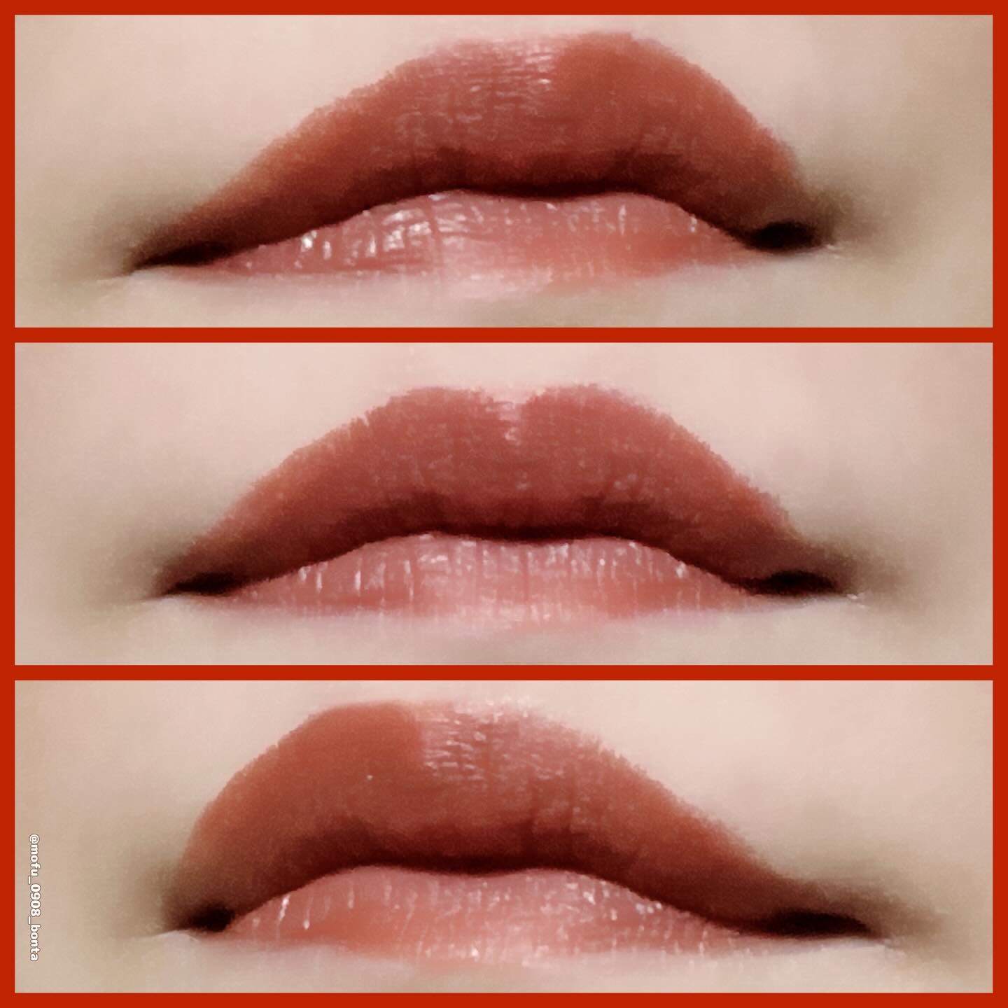 バルキーマットリップスティック/Laka/口紅を使ったクチコミ（3枚目）