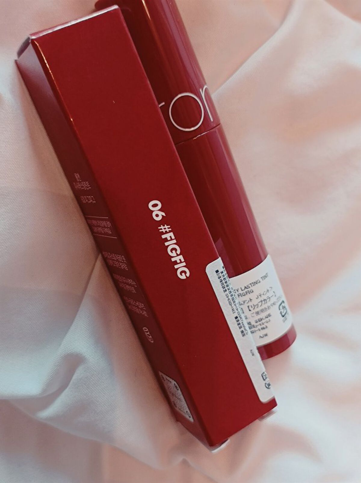 ジューシーラスティングティント/rom&nd/リップティントを使ったクチコミ（1枚目）