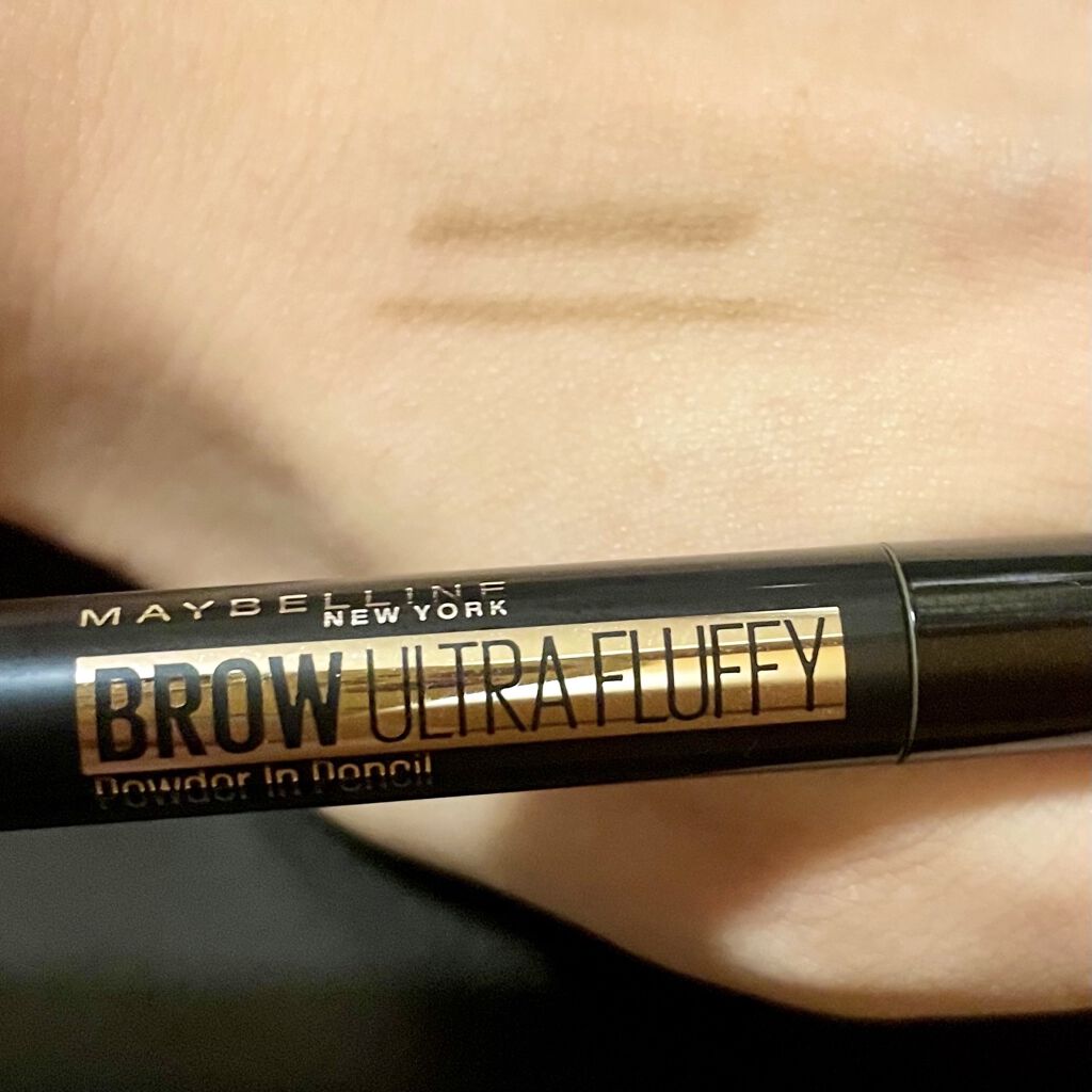 ファッションブロウ パウダーインペンシル N/MAYBELLINE NEW YORK/アイブロウペンシルを使ったクチコミ（3枚目）