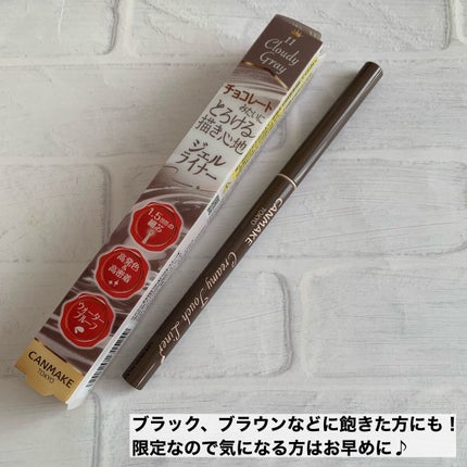 クリーミータッチライナー/キャンメイク/ジェルアイライナーを使ったクチコミ(7枚目)