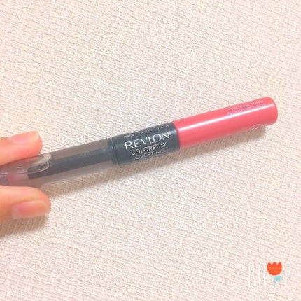 カラーステイ オーバータイム リップカラー/REVLON/リップグロスを使ったクチコミ(1枚目)