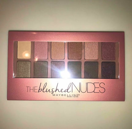 ヌードパレット ブラッシュド/MAYBELLINE NEW YORK/アイシャドウパレットを使ったクチコミ(1枚目)