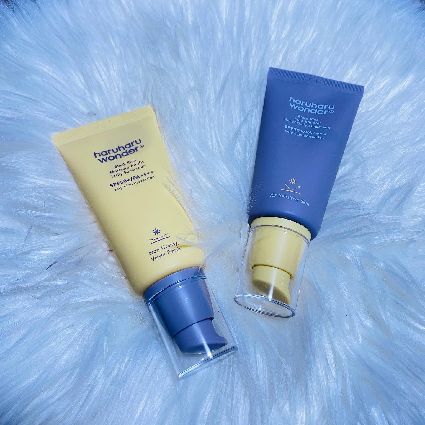 ブラックライス ピュア ミネラル リリーフ デイリー サンスクリーン/haruharu wonder/日焼け止めクリームを使ったクチコミ（3枚目）