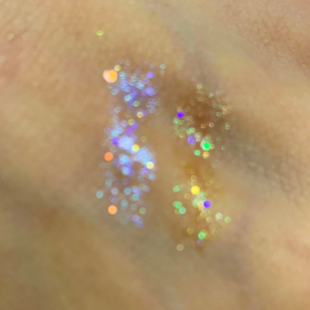 リキッド グリッター シャドウ/rom&nd/グリッターを使ったクチコミ(3枚目)