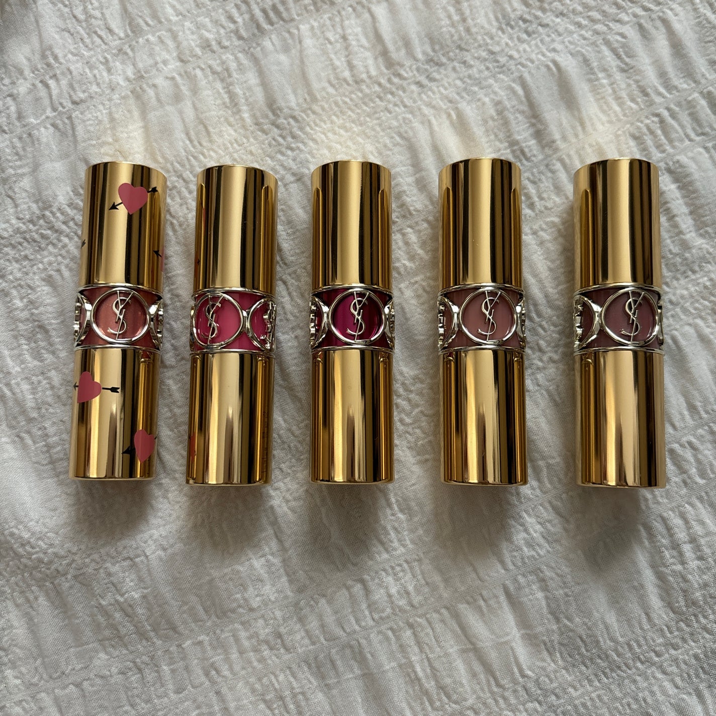 ルージュ ヴォリュプテ シャイン/YVES SAINT LAURENT BEAUTE/口紅を使ったクチコミ(1枚目)