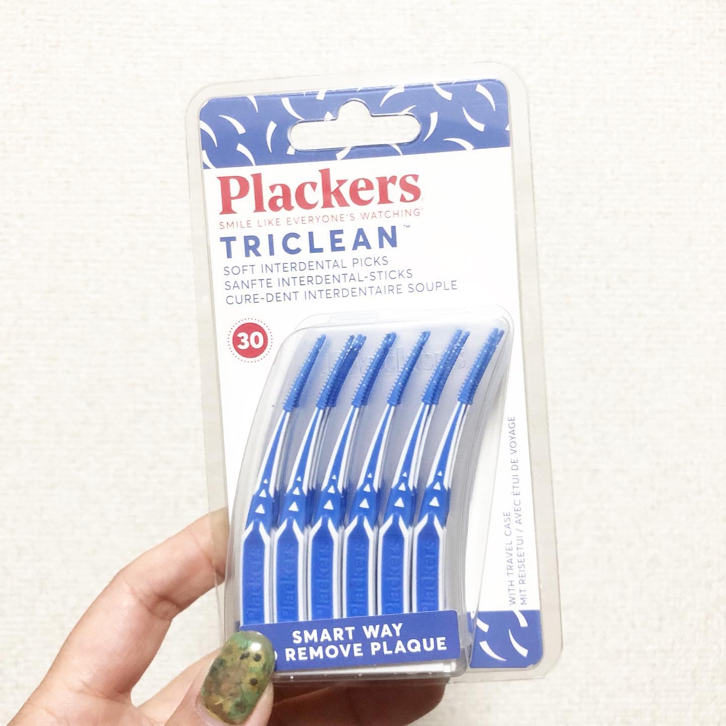 TRICLEAN ジェントルピック SS-LL/Plackers®/デンタルフロス・歯間ブラシを使ったクチコミ（2枚目）