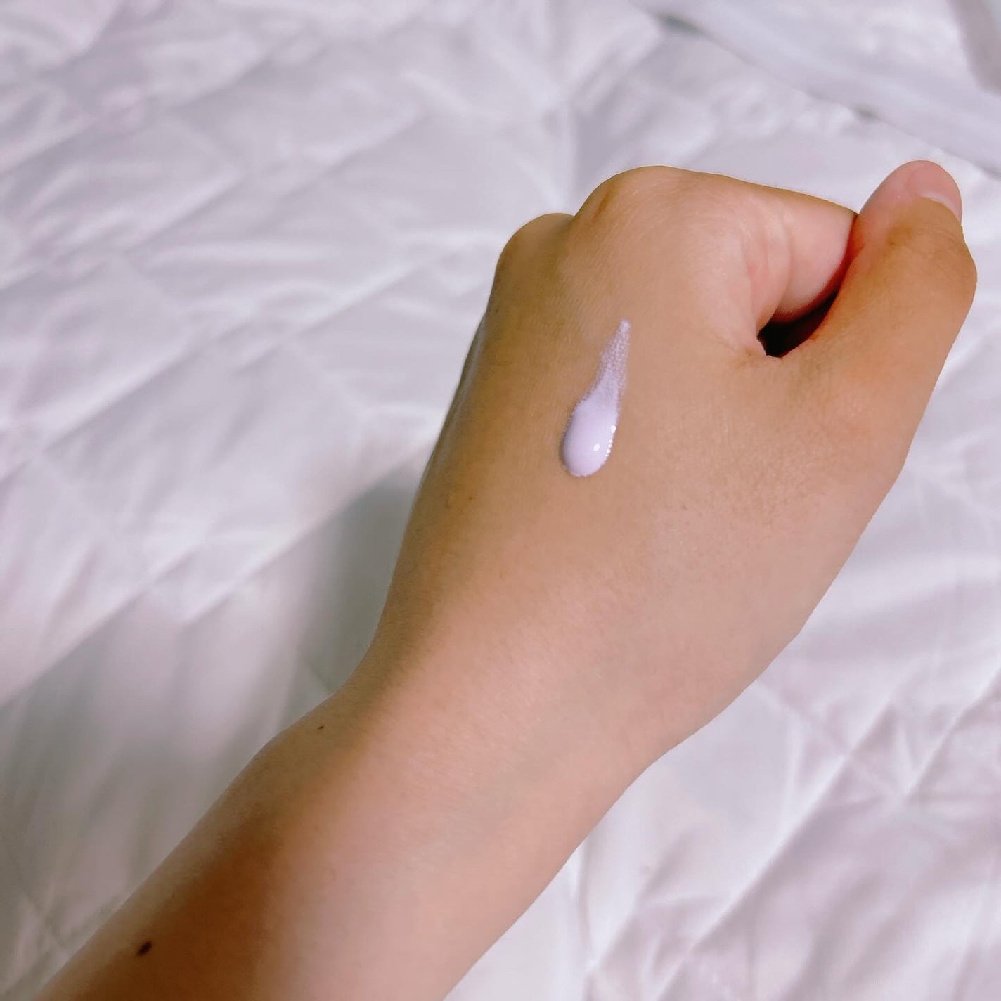 ダルバ ウォータフル トーンアップ サンクリーム(パープル)/ダルバ/日焼け止めクリームを使ったクチコミ(3枚目)