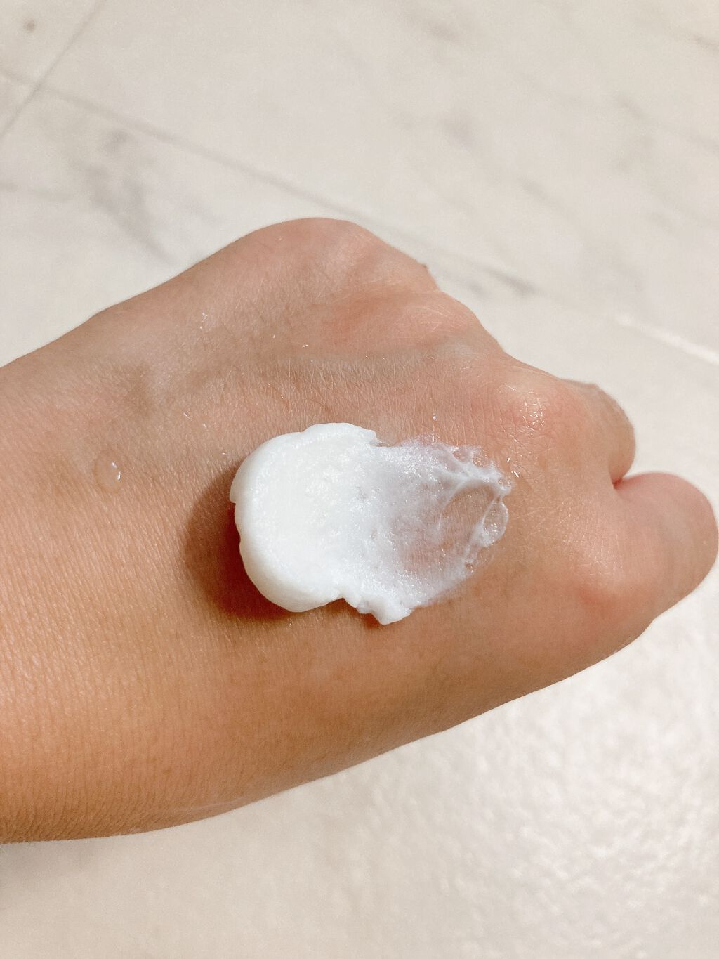 はい！みるく特濃 クリームウォッシュ/ロゼット/洗顔フォームを使ったクチコミ（3枚目）