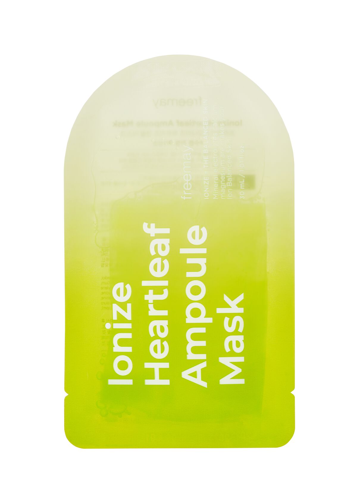 IONIZE HEARTLEAF AMPOULE MASK
