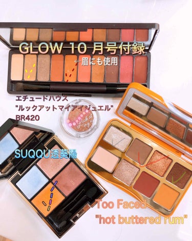 ホット バタード ラム ミニ アイシャドウ パレット/Too Faced/アイシャドウパレットを使ったクチコミ（3枚目）