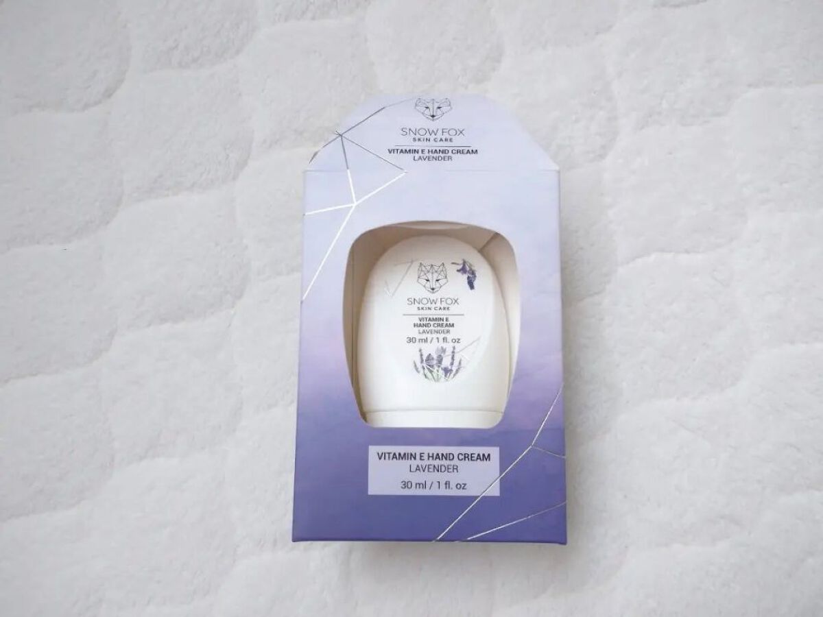 ビタミンE ハンドクリーム/SNOW FOX SKINCARE/ハンドクリームを使ったクチコミ（2枚目）