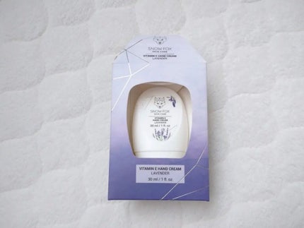ビタミンE ハンドクリーム/SNOW FOX SKINCARE/ハンドクリームを使ったクチコミ(2枚目)