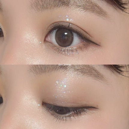 ブリンリキッドグリッターライナー/BLING GLOW/グリッターを使ったクチコミ(4枚目)