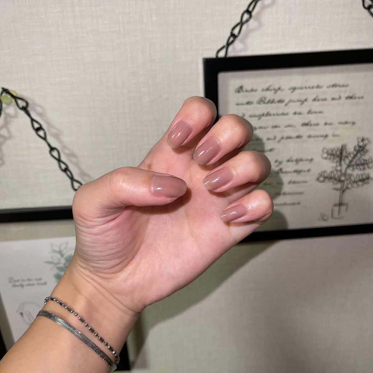 ムードペブルネイル/rom&nd/マニキュアを使ったクチコミ（3枚目）