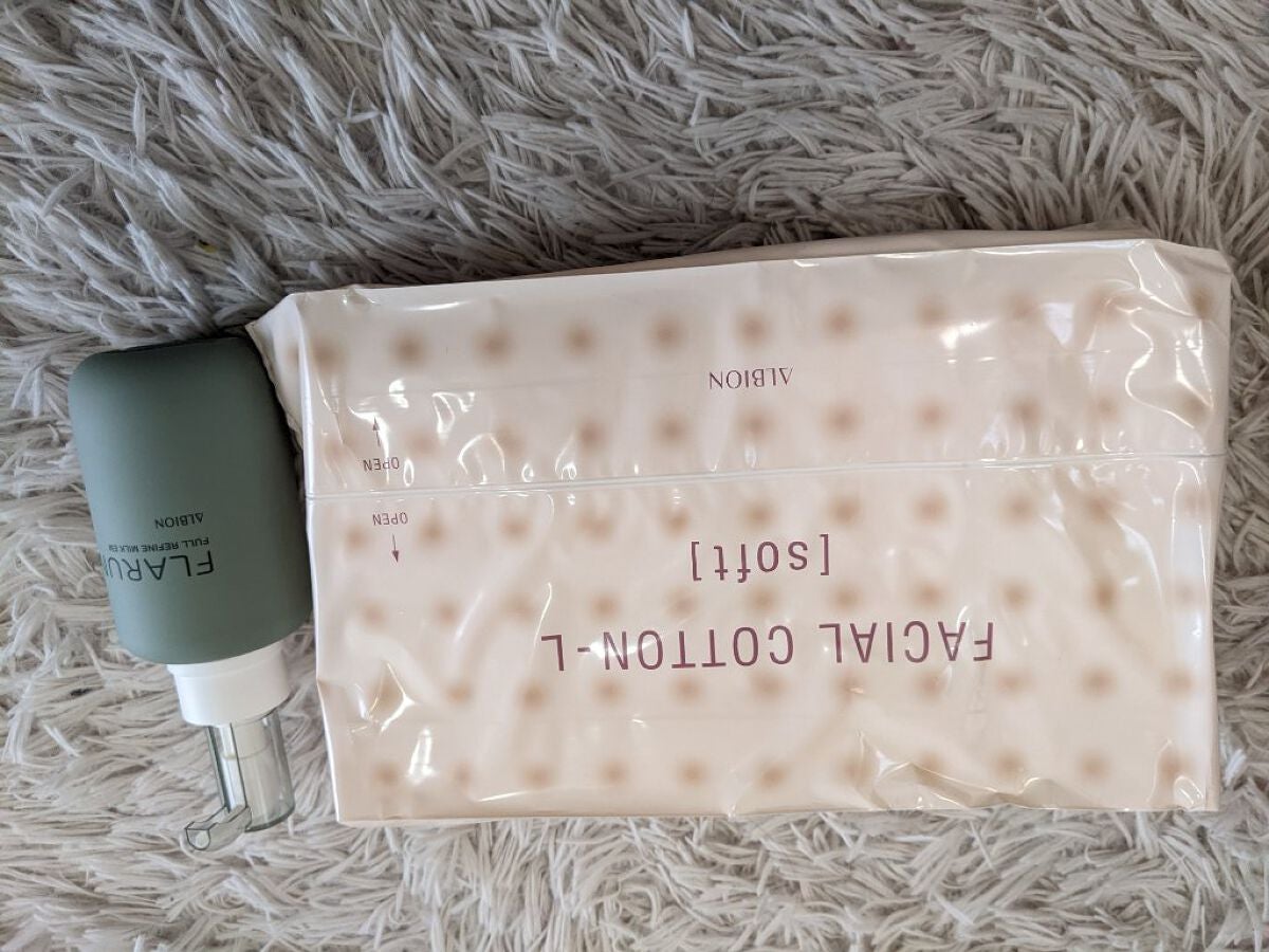 アルビオン フェイシャルコットンL(ソフト)/ALBION/コットンを使ったクチコミ(2枚目)