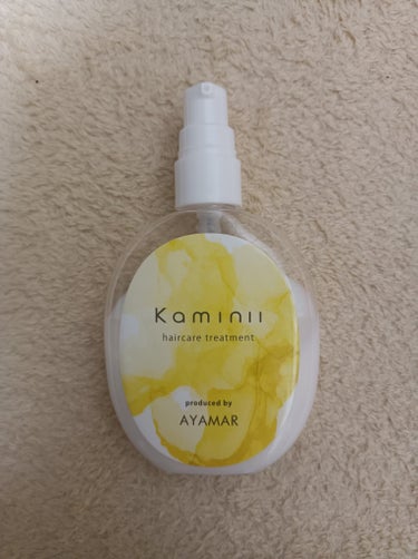 Kaminii ヘアミルクのクチコミ「✢開封日
2023/12/17
✢色味
白
✢質感
伸びのいいミルク。ベタつきはなし。香りもほ.....」（1枚目）