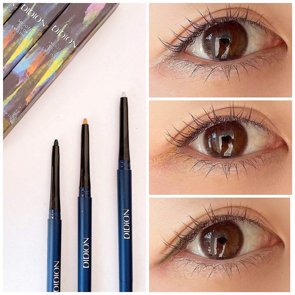 スムース カラー アイライナー/DIDION/ペンシルアイライナーを使ったクチコミ(1枚目)