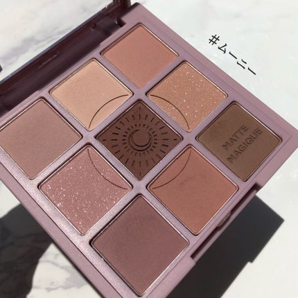 マイフェイブムードアイパレット 9カラー/HOLIKA HOLIKA/アイシャドウパレットを使ったクチコミ(5枚目)