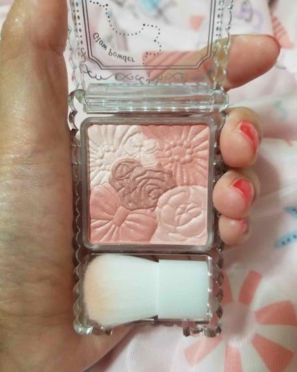 グロウフルールチークス/キャンメイク/パウダーチークを使ったクチコミ(2枚目)