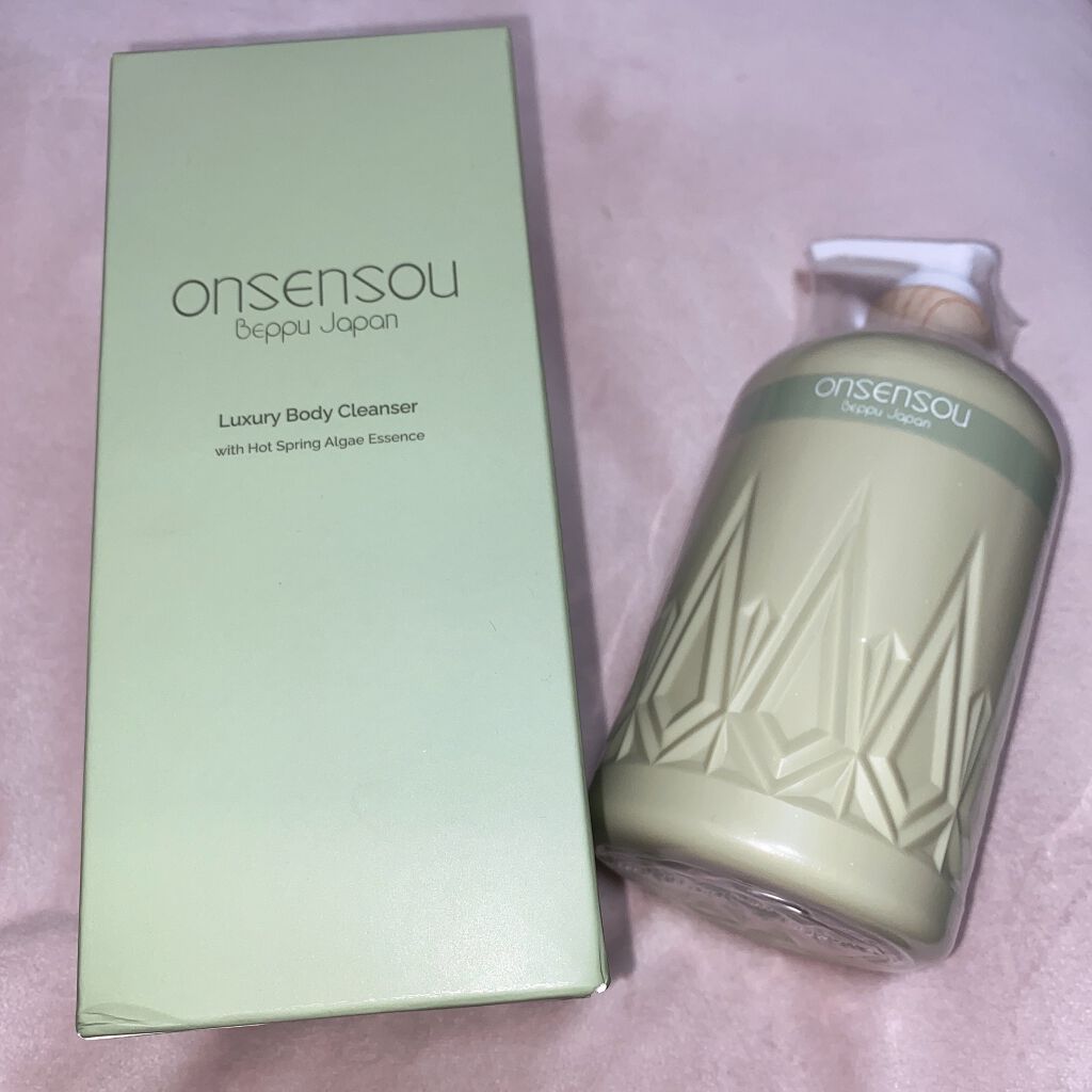 温泉藻配合ボディクレンザー/ONSENSOU/ボディソープを使ったクチコミ（1枚目）