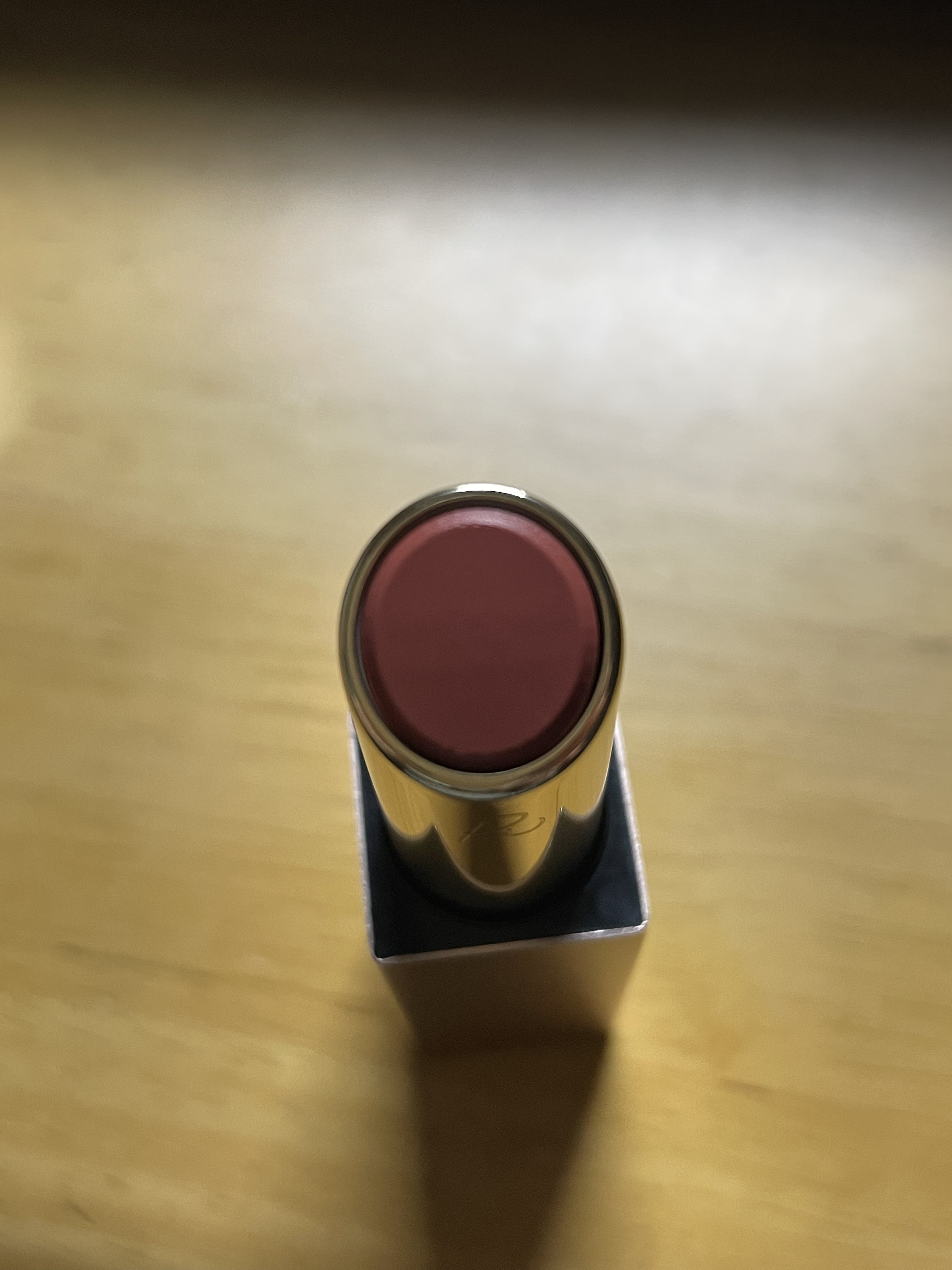 リリミュウ バタールージュ 03 アプリコットファッジ/Ririmew/口紅を使ったクチコミ（2枚目）