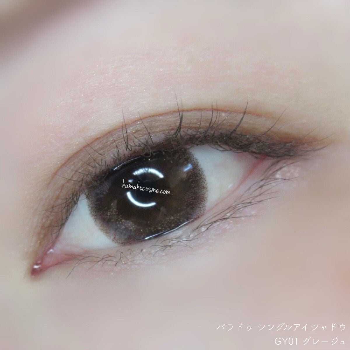 パラドゥ シングルアイシャドウ /パラドゥ/単色アイシャドウを使ったクチコミ(5枚目)