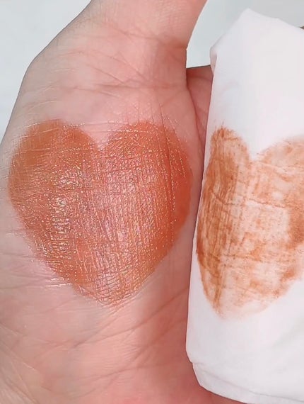 アンドバイロムアンド グラッシーボムティント/&nd by rom&nd/リップティントを使ったクチコミ(4枚目)