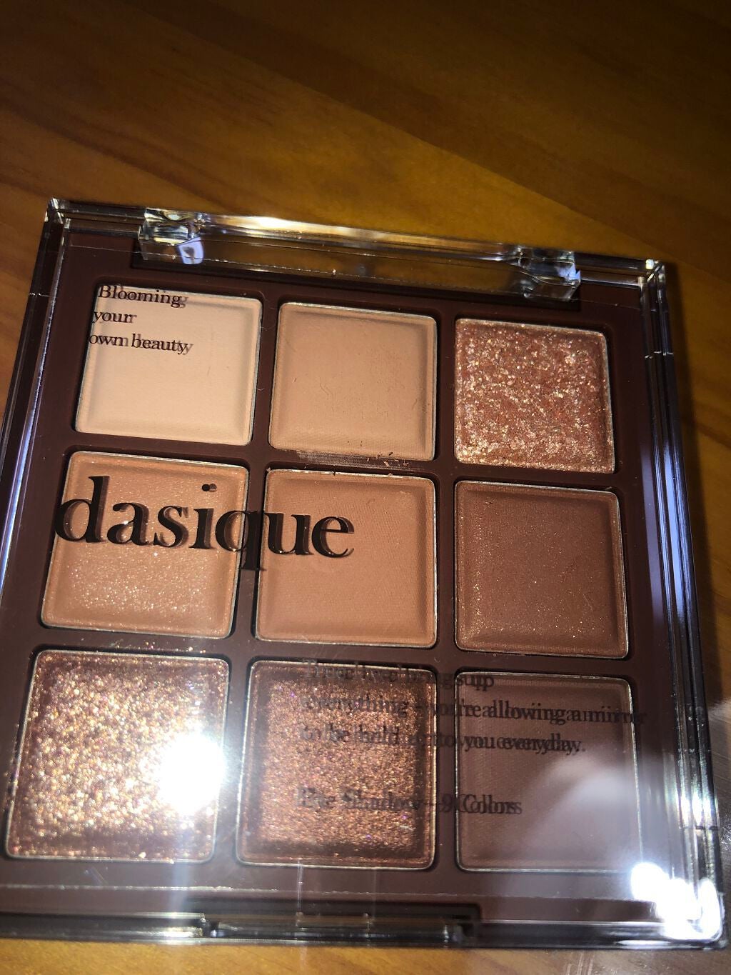 シャドウパレット/dasique/アイシャドウパレットを使ったクチコミ(1枚目)