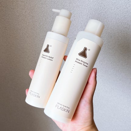 純白豆乳タンパク質乳液/FLASKIN/乳液を使ったクチコミ(1枚目)