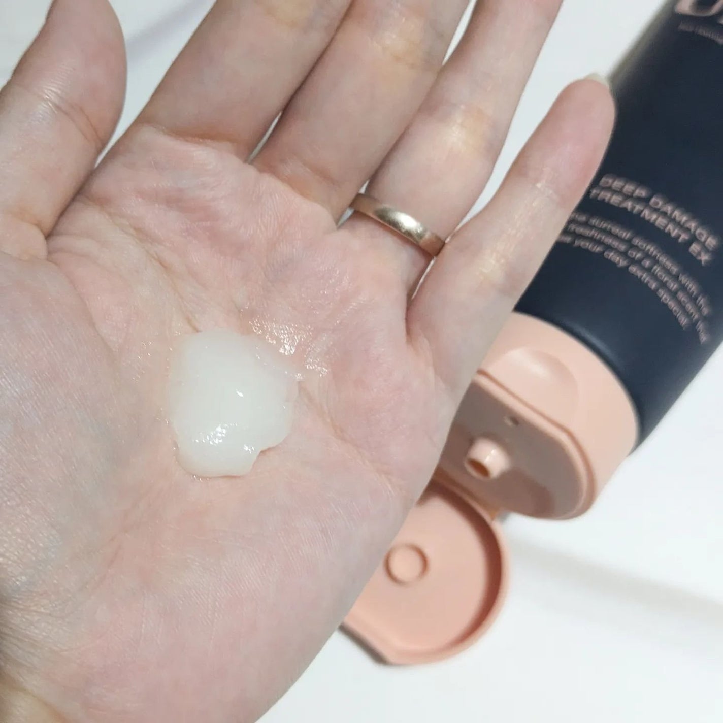 ディープダメージトリートメントEX/UNOVE/洗い流すヘアトリートメントを使ったクチコミ(2枚目)