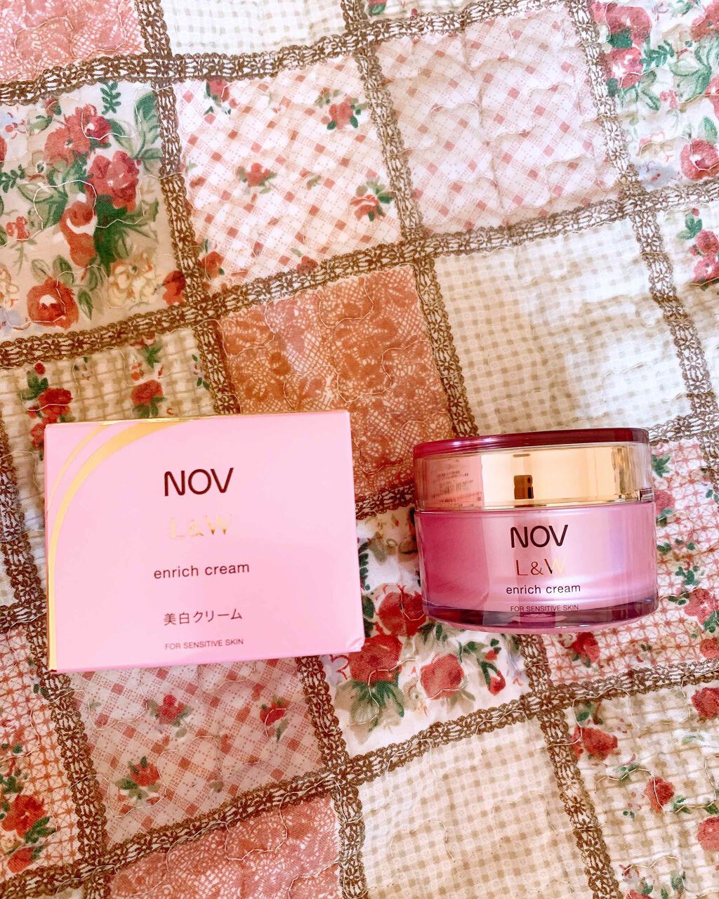 L&W エンリッチクリーム/NOV/フェイスクリームを使ったクチコミ(1枚目)
