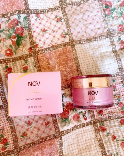L&W エンリッチクリーム/NOV/フェイスクリームを使ったクチコミ(1枚目)