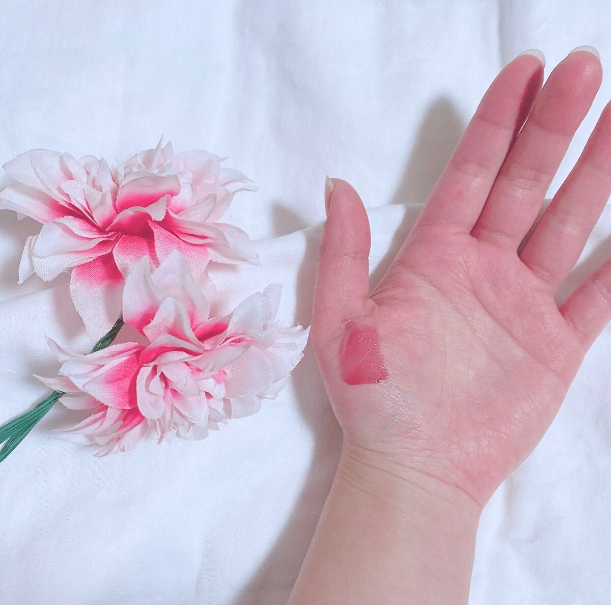 ジューシーラスティングティント/rom&nd/リップティントを使ったクチコミ(3枚目)