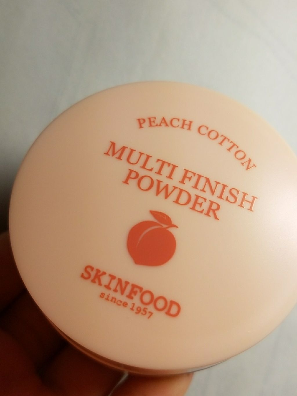 ピーチコットン マルチフィニッシュパウダー/SKINFOOD/ルースパウダーを使ったクチコミ（1枚目）