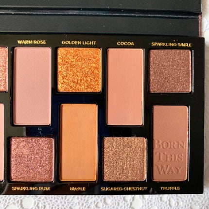 ボーン ディス ウェイ ザ ナチュラル ヌード アイシャドウ パレット/Too Faced/アイシャドウパレットを使ったクチコミ(4枚目)