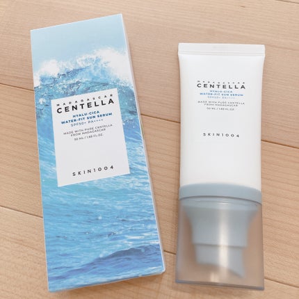 ヒアルーシカ ウォーターフィット サンセラム/SKIN1004/日焼け止めローションを使ったクチコミ(1枚目)