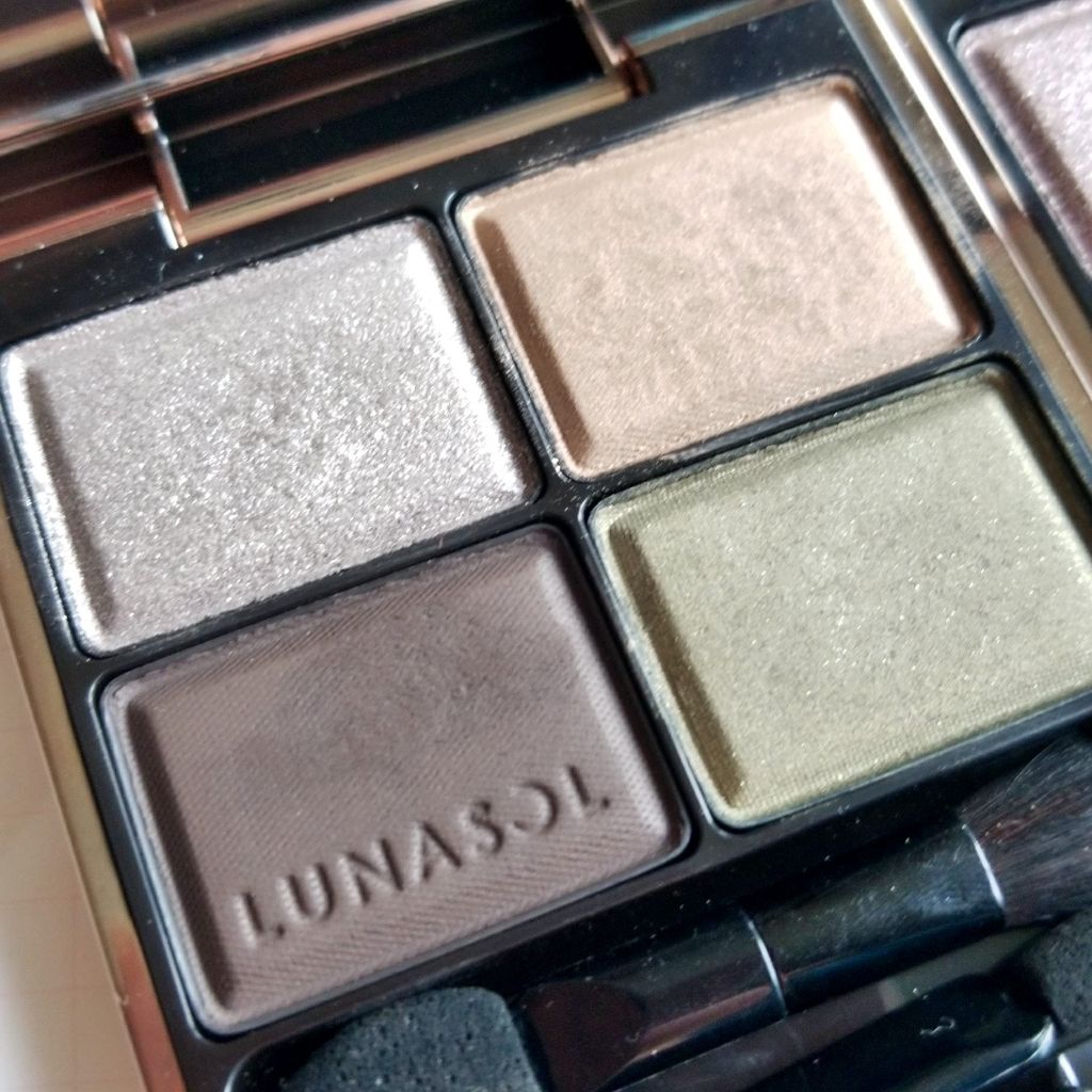ニュアンスシェイドアイズ/LUNASOL/アイシャドウパレットを使ったクチコミ(2枚目)