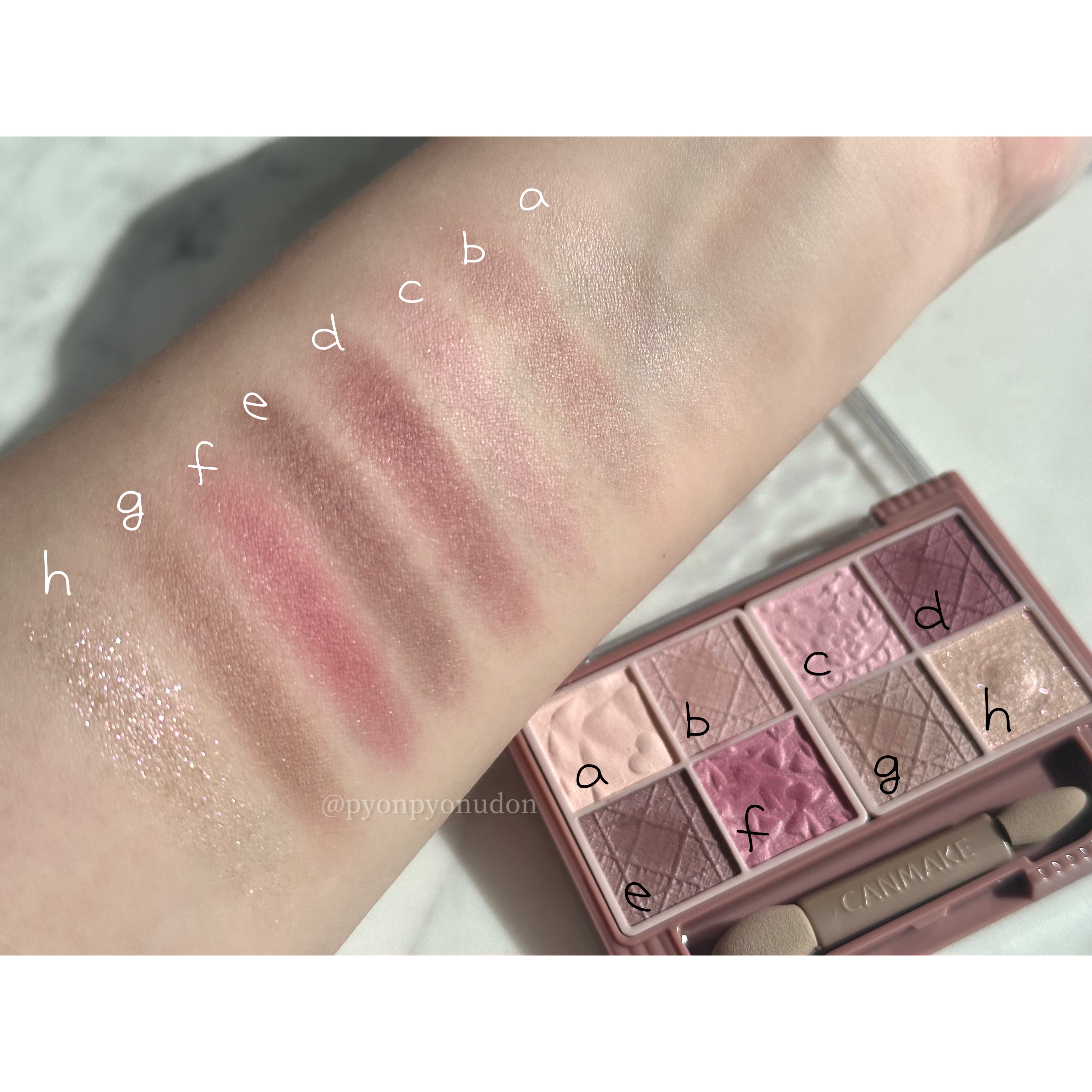 プティパレットアイズ（マットタイプ）/キャンメイク/パウダーアイシャドウを使ったクチコミ（3枚目）