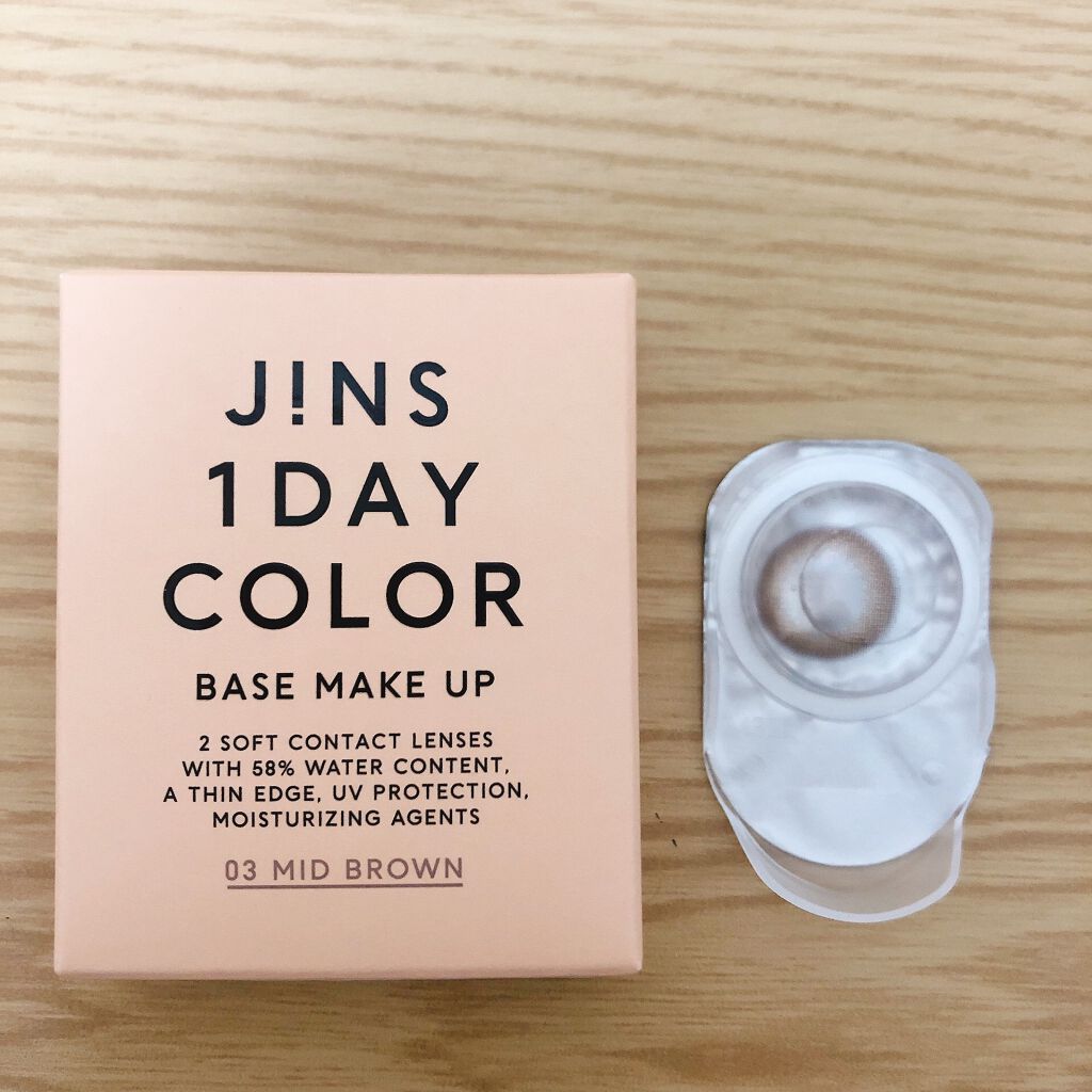 JINS1DAYCOLOR/JINS/ワンデー(1DAY)カラコンを使ったクチコミ(6枚目)