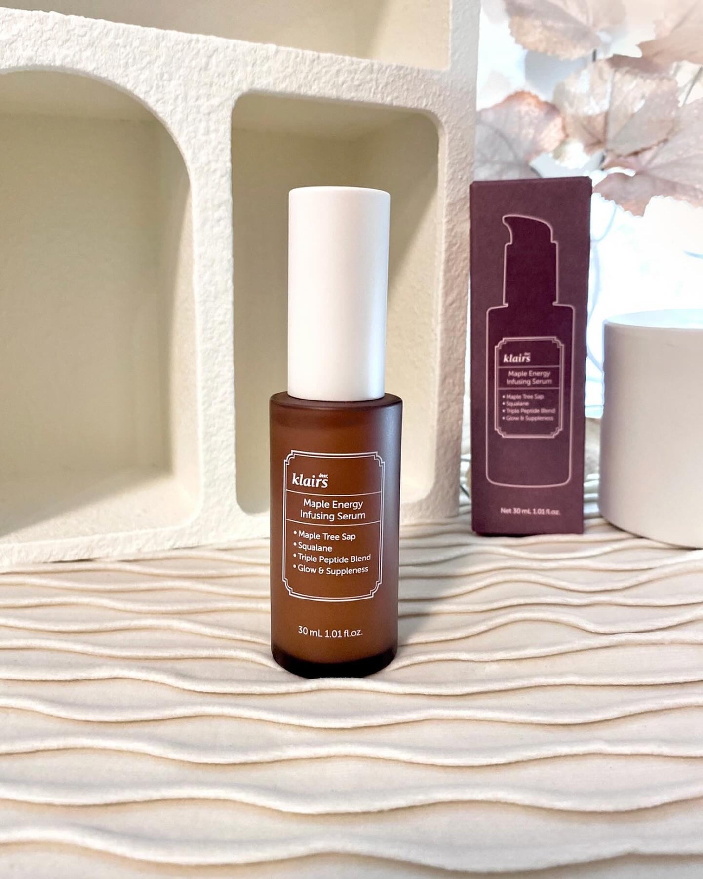 メープルエナジーインフュージングセラム/Klairs/美容液を使ったクチコミ(5枚目)