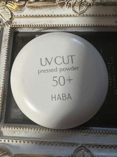 UVカットプレストパウダー50+ ナチュラル/HABA/プレストパウダーを使ったクチコミ（1枚目）