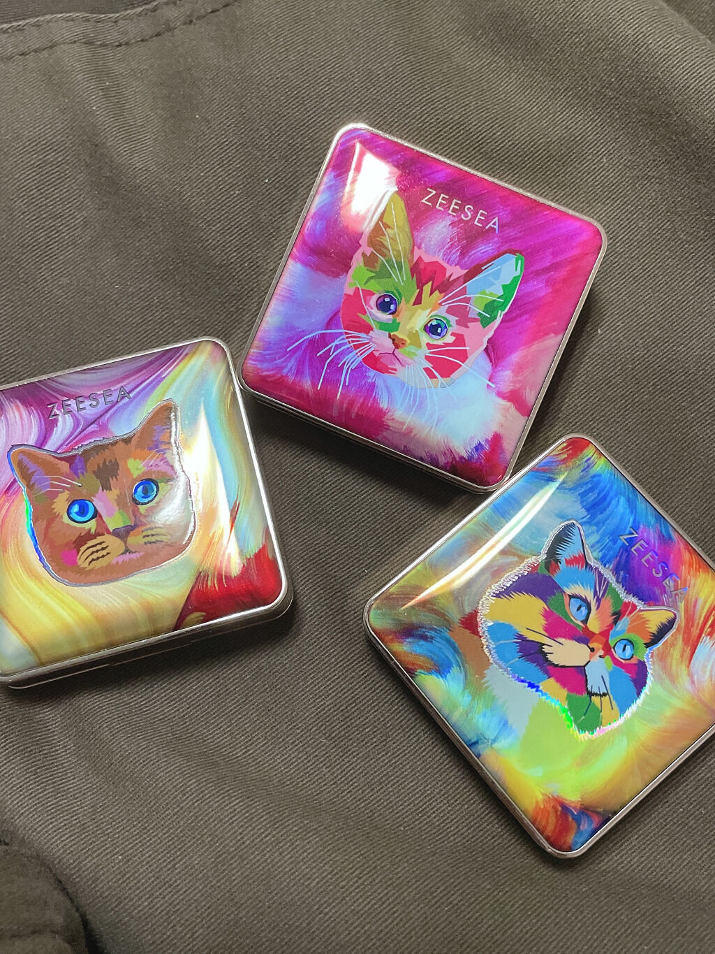 アニマルアイシャドウ(4シェード)/ZEESEA/アイシャドウパレットを使ったクチコミ（1枚目）