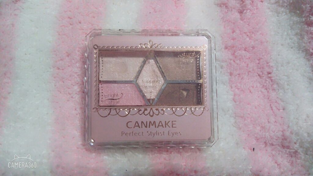 【旧品】パーフェクトスタイリストアイズ/キャンメイク/アイシャドウパレットを使ったクチコミ（2枚目）