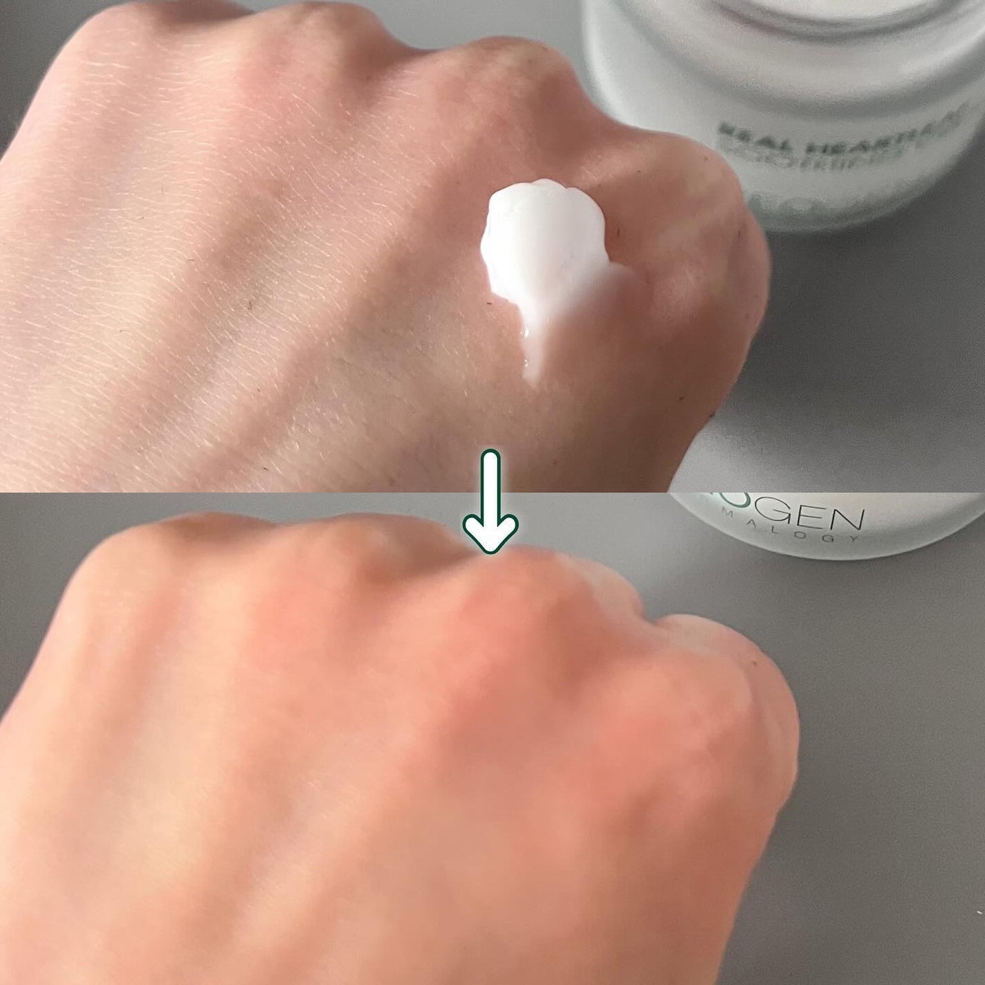 リアルドクダミスージングクリーム/NEOGEN/フェイスクリームを使ったクチコミ(4枚目)