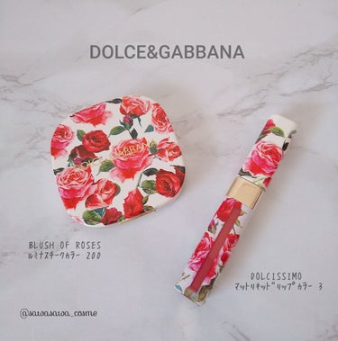 ドルチェシモ マット リキッド リップカラー/DOLCE&GABBANA BEAUTY/口紅を使ったクチコミ（1枚目）